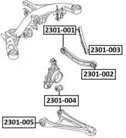 Подвеска ASVA 2301-004