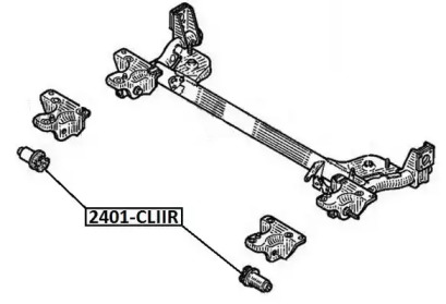 Подвеска ASVA 2401-CLIIR