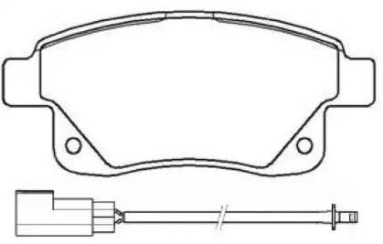 Комплект тормозных колодок ASVA AKD-0046