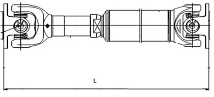 Вал SPICER D-10085-00