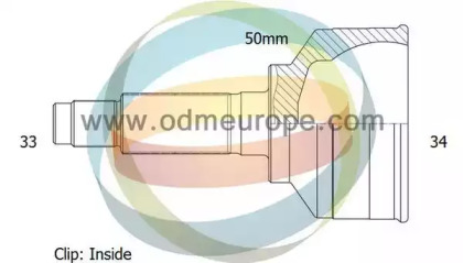 Шарнирный комплект ODM-MULTIPARTS 12-001354