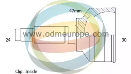 Шарнирный комплект ODM-MULTIPARTS 12-040813