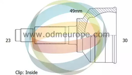 Шарнирный комплект ODM-MULTIPARTS 12-040830