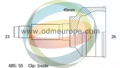 Шарнирный комплект ODM-MULTIPARTS 12-040874