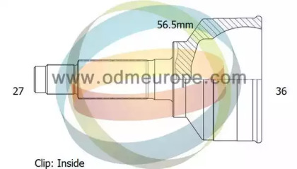 Шарнирный комплект ODM-MULTIPARTS 12-291984