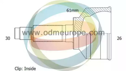 Шарнирный комплект ODM-MULTIPARTS 12-351994