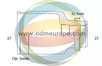 Шарнирный комплект ODM-MULTIPARTS 14-146072