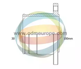 Шарнирный комплект ODM-MULTIPARTS 14-216101