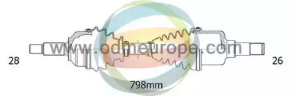 Вал ODM-MULTIPARTS 18-011690