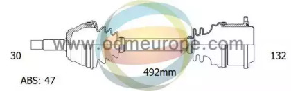 Вал ODM-MULTIPARTS 18-082421