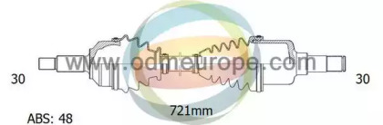 Вал ODM-MULTIPARTS 18-111001