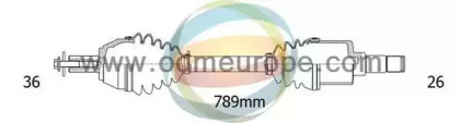 Вал ODM-MULTIPARTS 18-153010