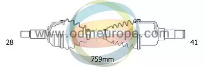 Вал ODM-MULTIPARTS 18-161090