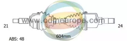 Вал ODM-MULTIPARTS 18-161381