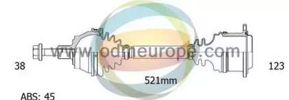 Вал ODM-MULTIPARTS 18-211881