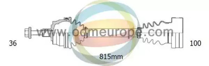 Вал ODM-MULTIPARTS 18-212190