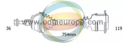 Вал ODM-MULTIPARTS 18-212550