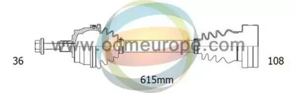 Вал ODM-MULTIPARTS 18-212960