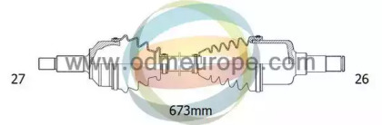 Вал ODM-MULTIPARTS 18-291380