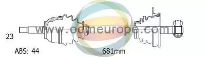 Вал ODM-MULTIPARTS 18-291611