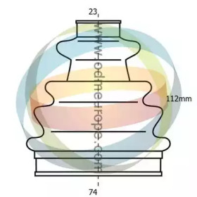 Комплект пыльника ODM-MULTIPARTS 21-990012