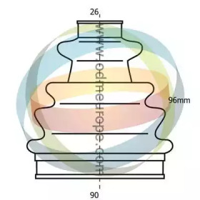 Комплект пыльника ODM-MULTIPARTS 21-990100