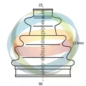 Комплект пыльника ODM-MULTIPARTS 21-993100