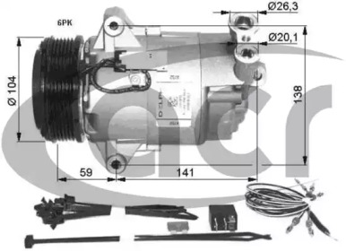 Компрессор ACR 133150R