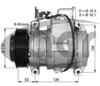 Компрессор ACR 134426R