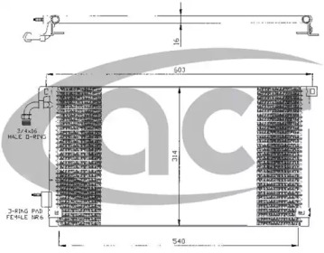 Конденсатор ACR 300358