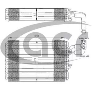 Испаритель ACR 310023