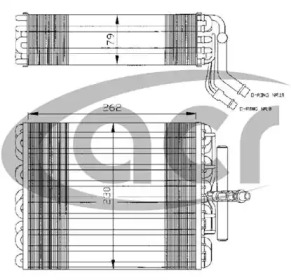 Испаритель ACR 310038