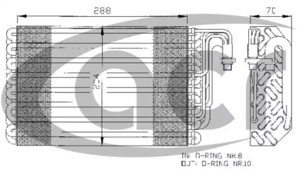 Испаритель ACR 310134