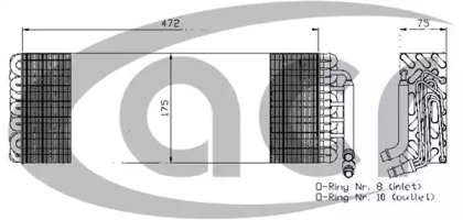 Испаритель ACR 310159