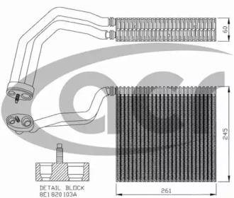 Испаритель ACR 310169