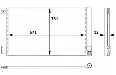 Конденсатор AUTOCLIMA 30311539CP