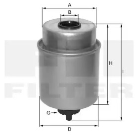 Фильтр FIL FILTER ZP 8007 F