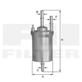 Фильтр FIL FILTER ZP 8102 FL