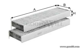Фильтр GOODWILL AG 296 2K CFC