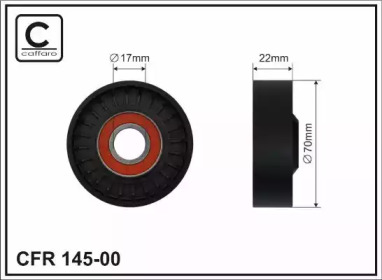 Ролик CAFFARO 145-00