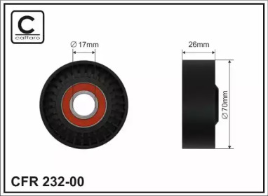 Ролик CAFFARO 232-00