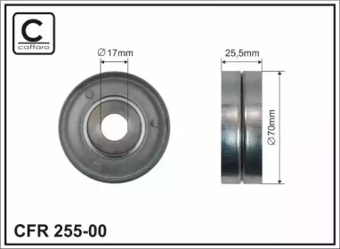 Ролик CAFFARO 255-00