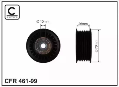 Ролик CAFFARO 461-99