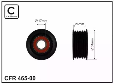 Ролик CAFFARO 465-00