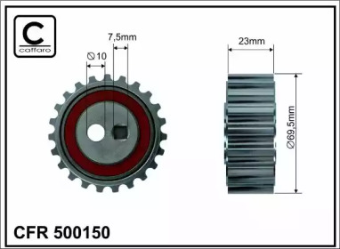 Ролик CAFFARO 500150