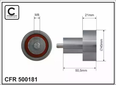 Ролик CAFFARO 500181