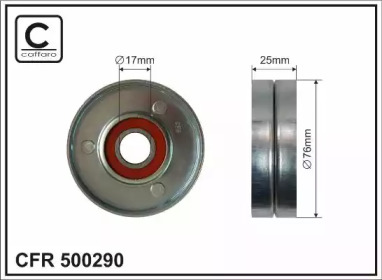 Ролик CAFFARO 500290