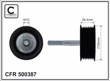 Ролик CAFFARO 500387