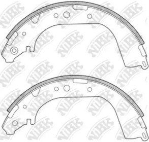 Комлект тормозных накладок NiBK FN1179