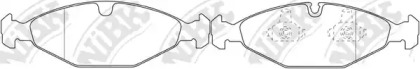Комплект тормозных колодок NiBK PN0156